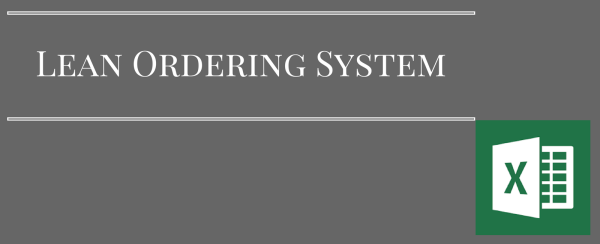 Lean ordering system